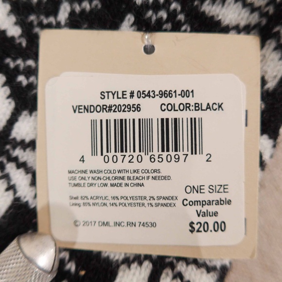 Bundle of 2 NWT Bass Woman One Size Cozy Slipper Sock - Picture 10 of 10